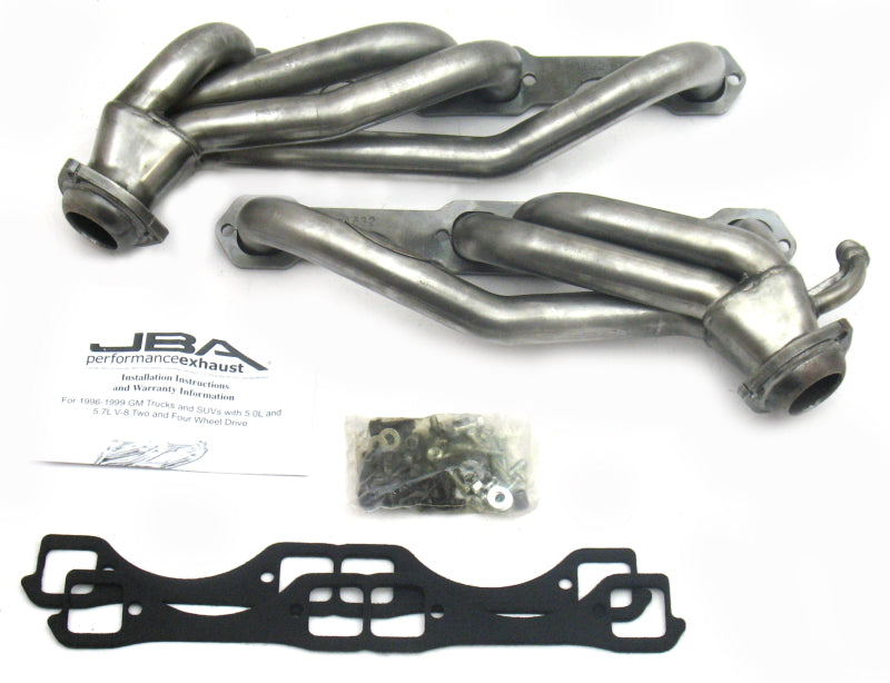 JBA 1832S GM Truck 5.0L/5.7L SBC w/o A.I.R. 1-1/2in Primary Raw 409SS Cat4Ward Header