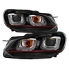 Spyder 5082046 fits Volkswagen 10-13 Golf / GTI Version 3 Projector Headlights