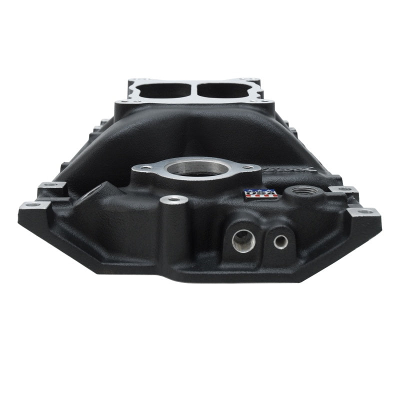 Edelbrock 21163 Intake fits SBC Performer Vortec Black