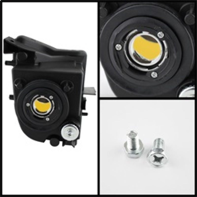 Spyder 5075185 fits Lexus 06-09 IS250/IS350 OEM Fog Lights wo/switch Yellow FL-
