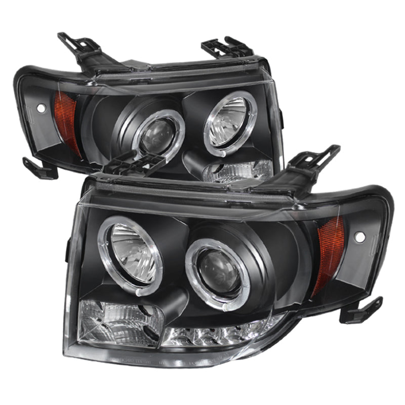 Spyder 5074225 fits Ford 08-12 Escape Projector Headlights Halogen Model Only -