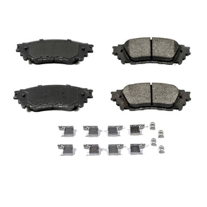 PowerStop 17 fits Lexus NX200t Rear Z17 Evolution Ceramic Brake Pads w/Hardware