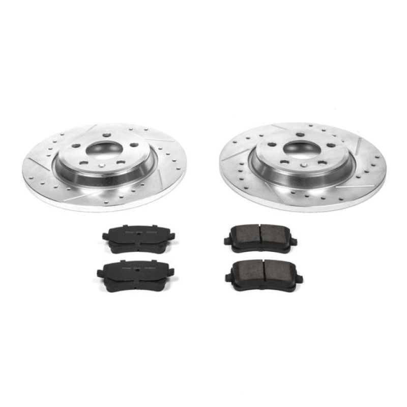 PowerStop K4745 fits Audi 09-16 A4 Rear Z23 Evolution Sport Brake Kit