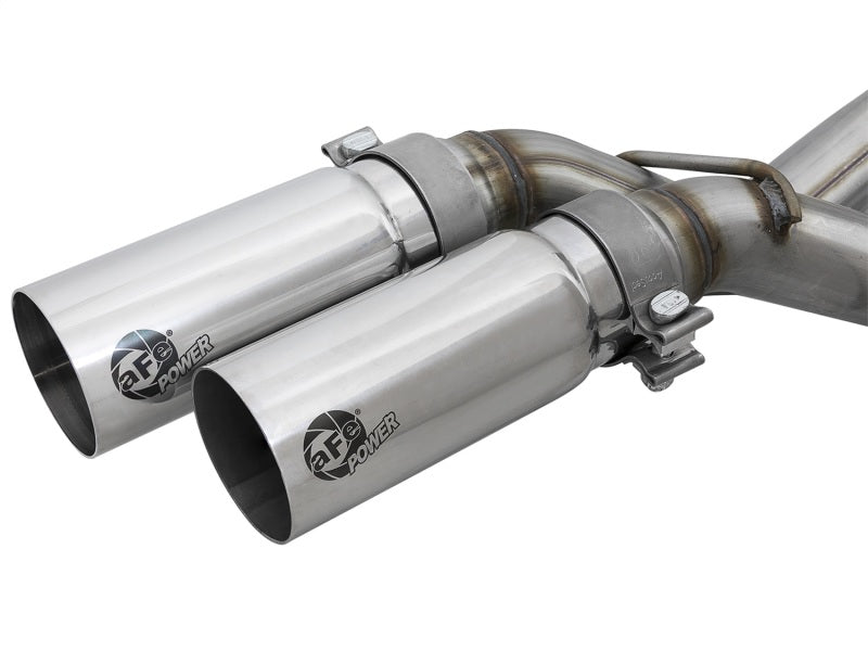 AFE 49-43078-P Series 3in. to 2.5in. 409 SS C/B Exhaust 11-14 fits Ford F-150 V