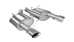 CORSA Performance 14316 Corsa 2011-2014 fits Ford Mustang GT/Boss 302 5.0L V8 Polished Sport Axle-Back Exhaust