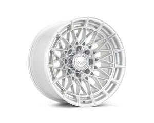 Vossen HFX-3 22x12 - 8x170 - ET44 - Ultra Deep Face - 125.1 - Silver Polished Wheel