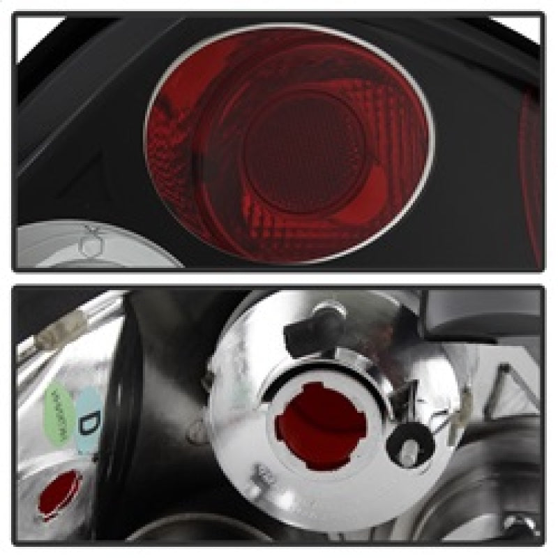 Spyder 5005434 fits Hyundai 03-05 Tiburon Euro Style Tail Lights Black ALT-YD-H