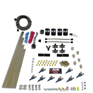 Nitrous Express 80001-00 8 Cyl Piranha Direct Port 4 Solenoids Nitrous Kit (200-