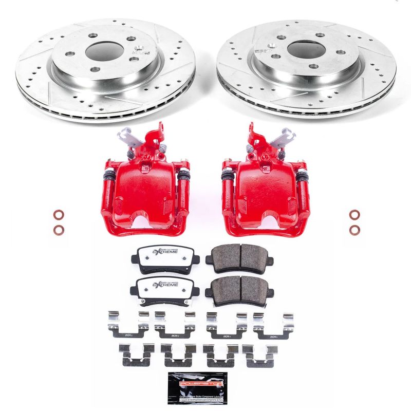 PowerStop fits Buick LaCrosse Rear Z26 Street Warrior Brake Kit w/Calipers