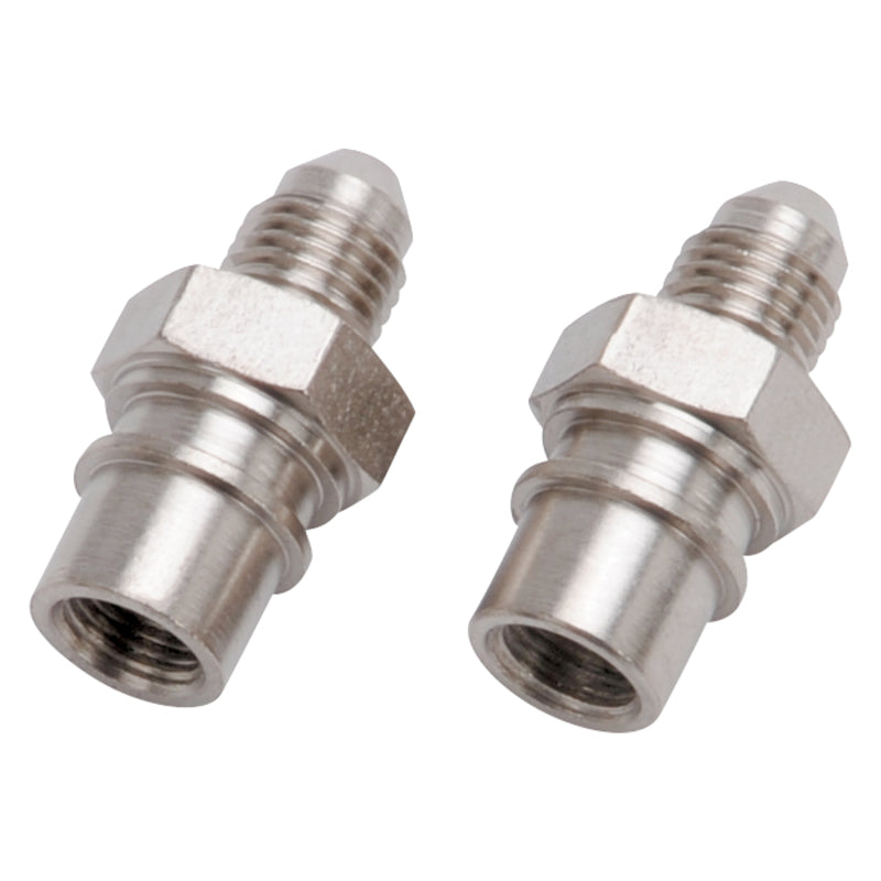Russell 640421 Performance -4 AN Metric Adapter Fitting (2 pcs.) (Beveled)