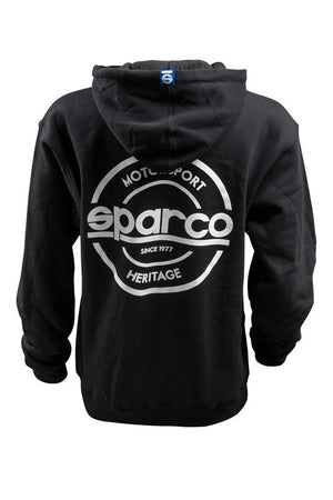 SPARCO SP03300NR5XXL Sweatshirt Hooded S-Seal Blk Xxlr