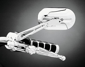 Kuryakyn 1412 Kuryakyn Magnum Plus Mirror Flat Glass Chrome