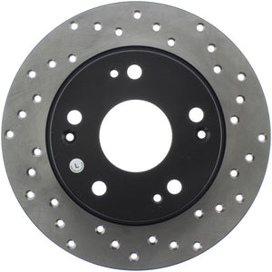 Stoptech 128.40055L 04-08 Acura TSX / 03-07 Honda Accord Coupe/Sedan Drilled Rear Left Rotor