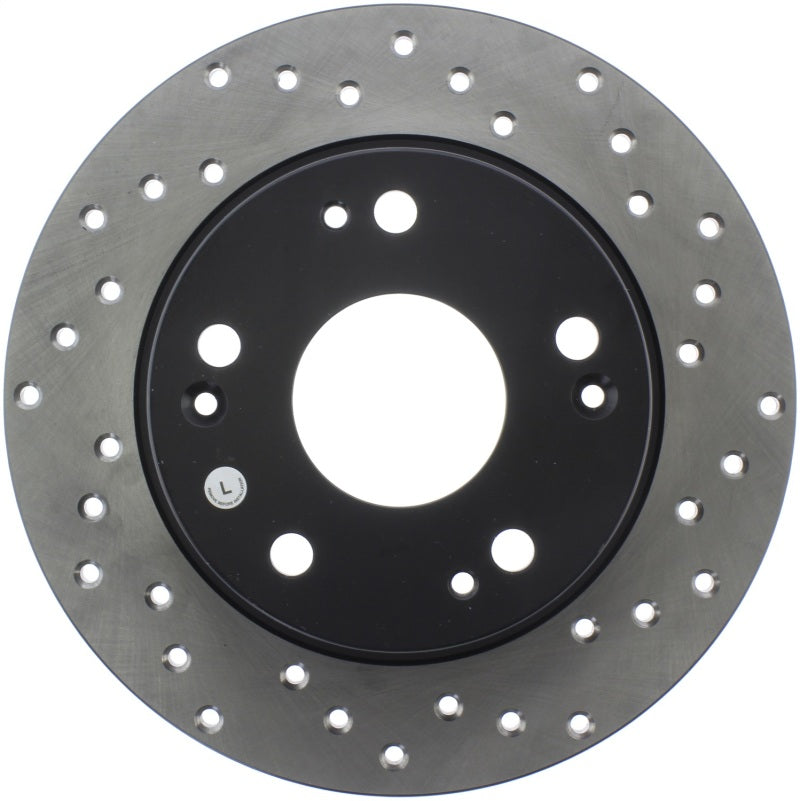 Stoptech 128.40055L 04-08 Acura TSX / 03-07 Honda Accord Coupe/Sedan Drilled Rear Left Rotor