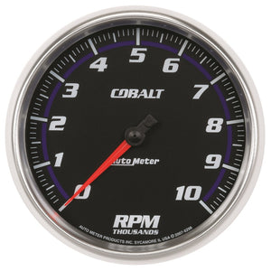 AutoMeter 6298 Autometer Cobalt 5in 10,000RPM In-Dash Tachometer
