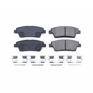 PowerStop 17 fits Genesis G80 Rear Z17 Evolution Ceramic Brake Pads w/Hardware