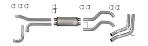 Diamond Eye Performance K3524A Diamond Eye KIT 3-1/2in Catback SPORT-SIDE DUAL GAS AL: fits NISSAN TITAN 5.6L 07-10