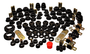 Energy Suspension 2.18109G 07-11 fits Jeep JK 2dr Black Hyper-Flex Master Bushing Set