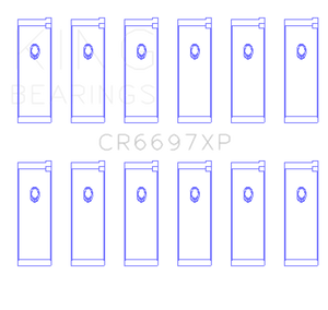 King CR6697XPSTDX fits Nissan RB25/RB26 (Size STDX) Performance Rod Bearing Set