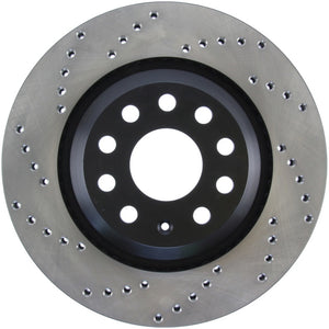 Stoptech 128.33113R 09-13 fits VW CC 3.6L VR6 / 08-09 & 12 Golf R/Golf R32 Drilled Right Rear Rotor