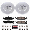 Power Stop 95-00 Chrysler Cirrus Front Z23 Coated Brake Kit
