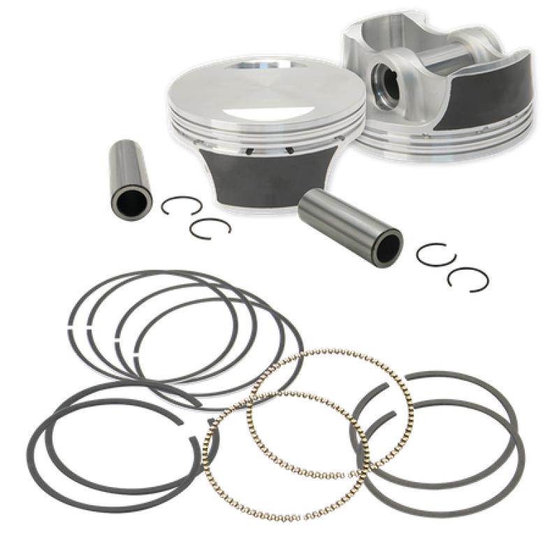 S&S 106-3688 Cycle 99-06 BT 3.927in Standard Bore 97in Big Bore Forged Piston Se
