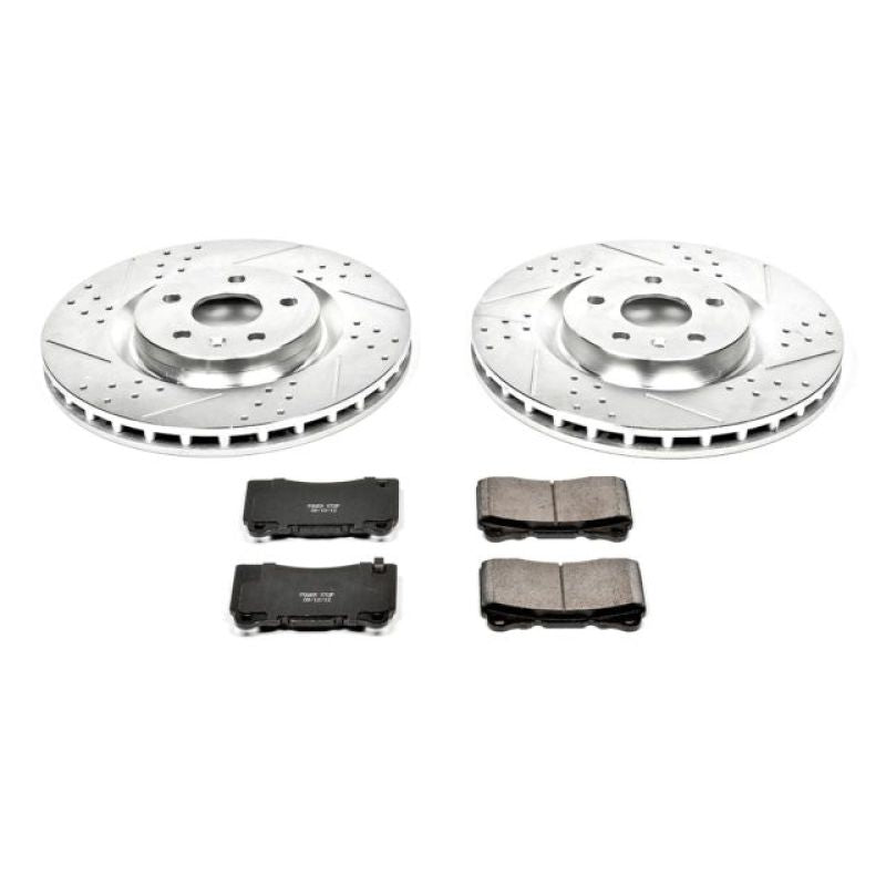 PowerStop K2948 fits Buick 12-13 Regal Front Z23 Evolution Sport Brake Kit