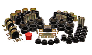 Energy Suspension 3.18108G 81-87 fits Chevy/fits GMC 2WD 1/2 Ton PickUp Black Hyper-flex Master Bushing Set