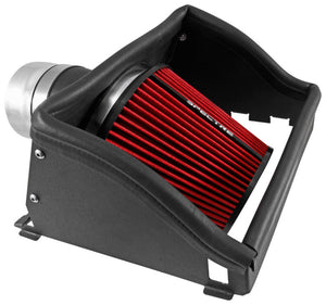 Spectre 9034 15-18 fits Ford F150 2.7L/3.5L F/I Air Intake Kit - Polished w/Red Filter