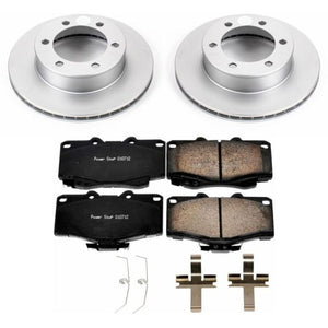 PowerStop fits Toyota 4Runner Front Z17 Evolution Geo 95-02met Coated Brake Kit