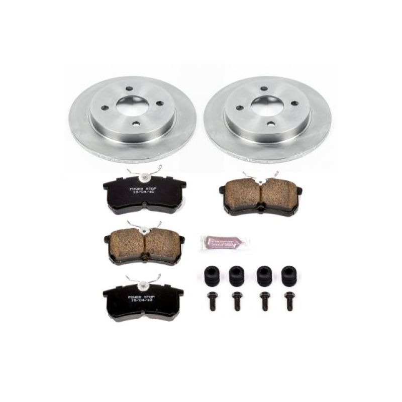 PowerStop KOE1363 fits Ford 14-19 Fiesta Rear Autospecialty Brake Kit
