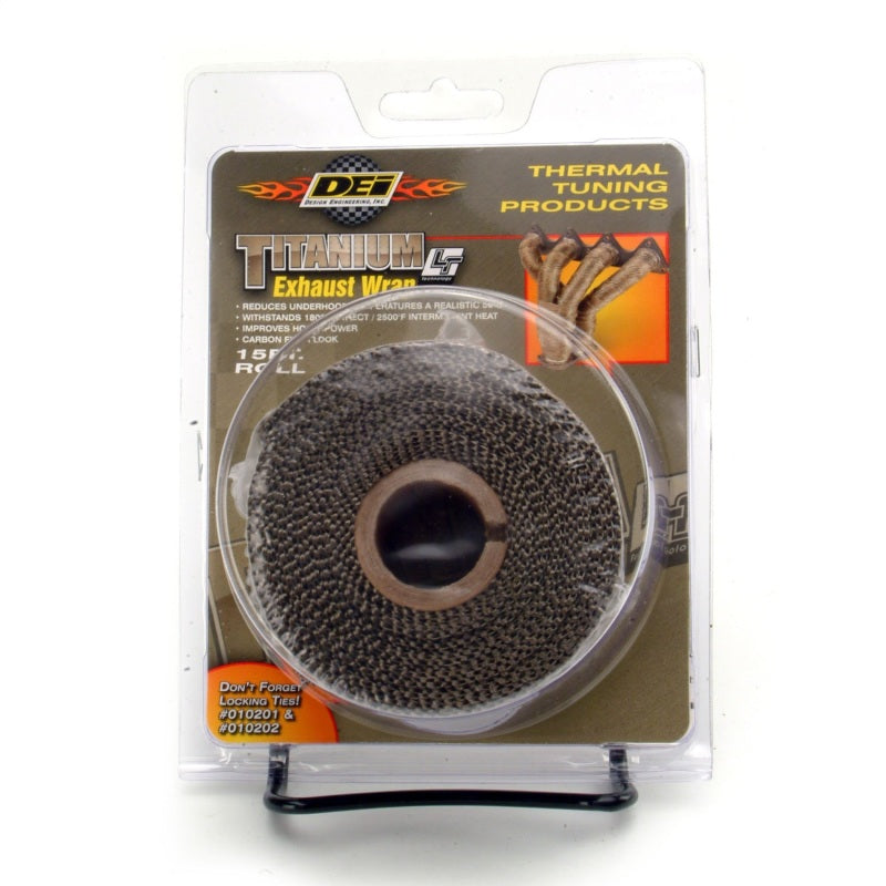 DEI  10129 Exhaust Wrap 2in x 15ft - Titanium