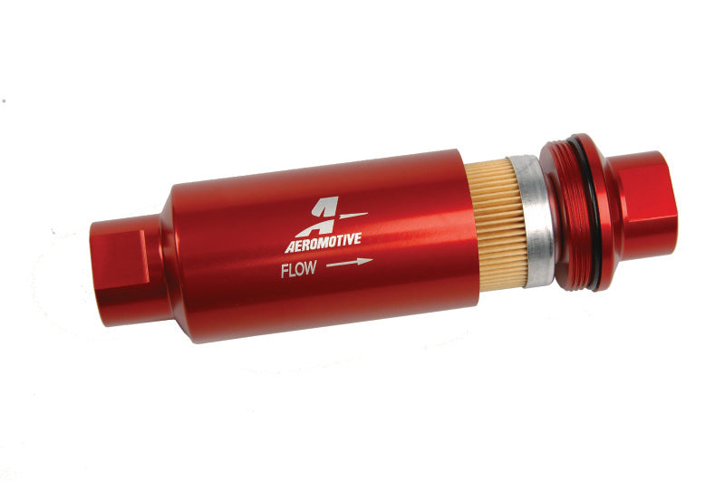 Aeromotive 12301 In-Line Filter - (AN-10) 10 Micron fabric Element