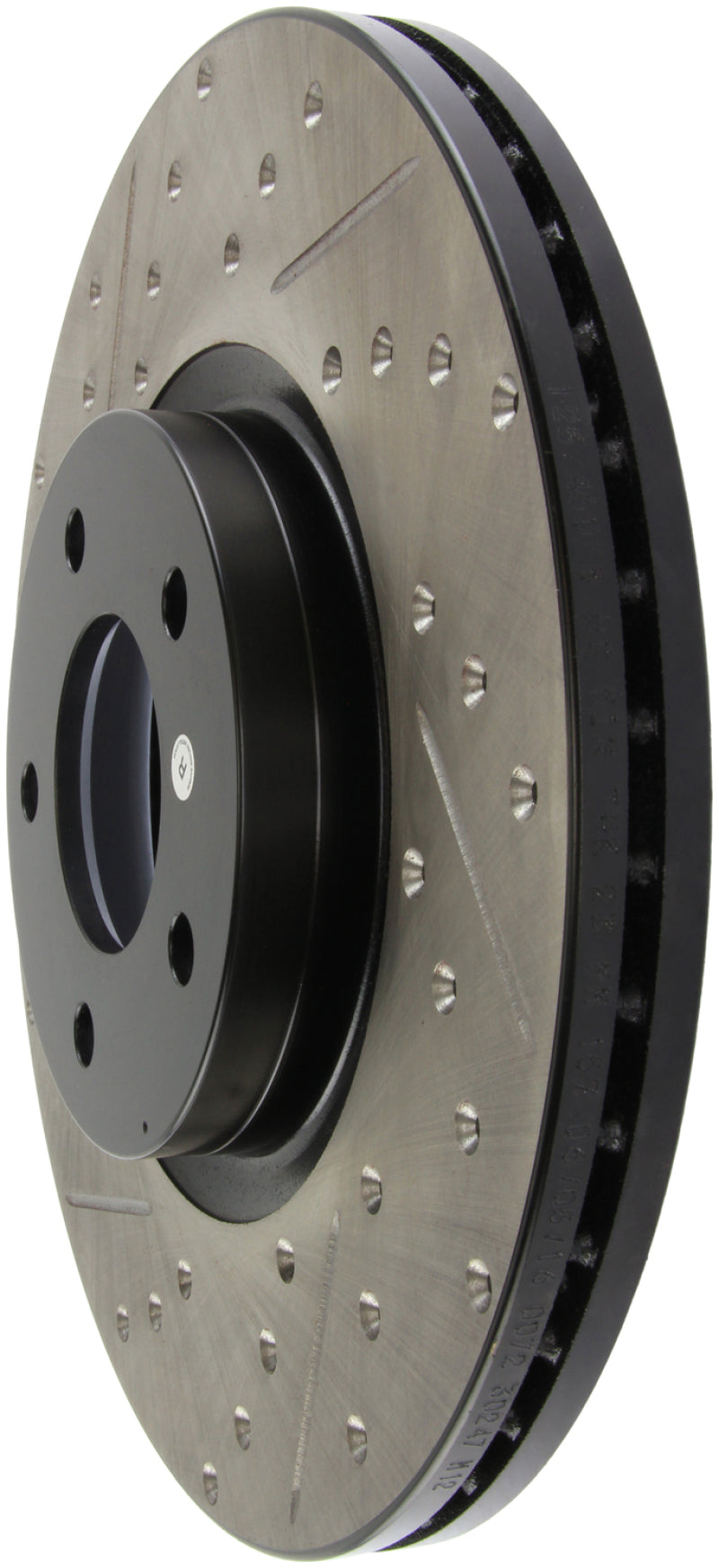Stoptech 127.45078R 07-09 Mazda 3 Right Front Slotted & Drilled Rotors