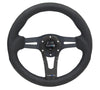 NRG RST-002RCF Reinforced Steering Wheel (320mm) w/Carbon Center Spoke