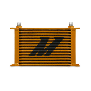 Mishimoto MMOC-25G Universal 25-Row Oil Cooler - Gold