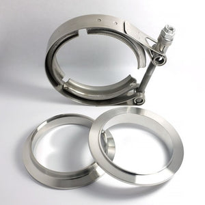 Stainless Bros 603-05010-0002 2.0in 304SS V-Band Assembly - 2 Flanges/1 Clamp