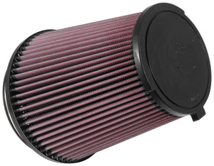 K&N Engineering E-0649 K&N 16-17 fits Ford Mustang Shelby V8-5.2L F/l Replacement Drop In Air Filter