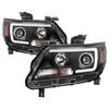 Spyder 5085283 fits Chevy 15-17 Colorado Projector Headlights - Light Bar LED -