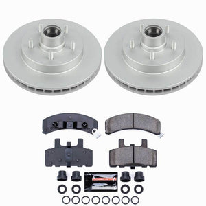 Power Stop 95-99 Chevrolet C1500 Front Z23 Coated Brake Kit