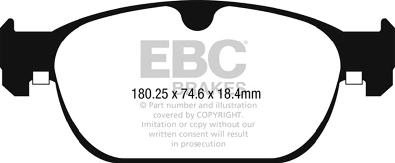 EBC S20K2358 S20 Brake Pad and Rotor Kit