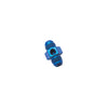Russell 670010 Performance -8 AN Fuel Union Pressure Adapter (Blue)