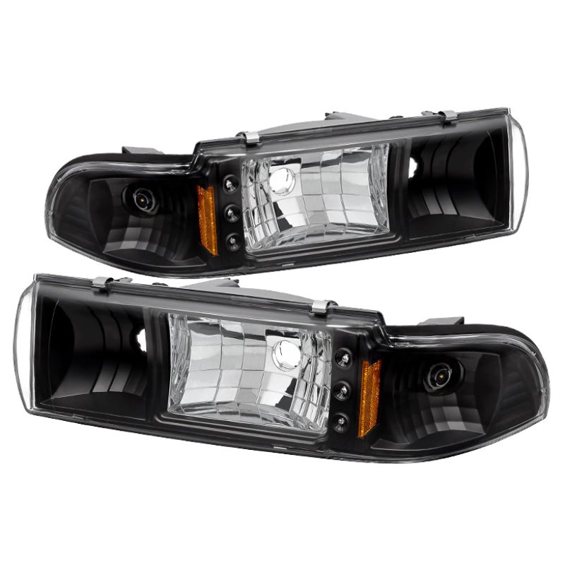 5031631 Xtune fits Chevy 91-96 Caprice / Impala 91-96 1Pc LED Crystal Headligh