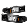5031631 Xtune fits Chevy 91-96 Caprice / Impala 91-96 1Pc LED Crystal Headligh