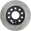 Stoptech 127.33131R Slotted & Drilled Sport Brake Rotor