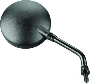 BikeMaster 600040 BikeMaster Round Mirror 6in Stem -10mm - Black