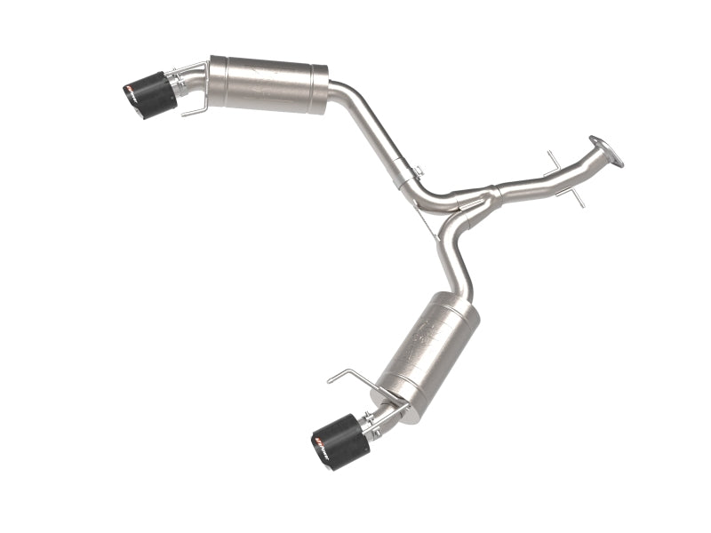 AFE 49-36055-C Takeda 06-13 fits Lexus IS250/IS350 SS Axle-Back Exhaust w/ Carb