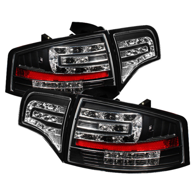 Spyder 5029287 fits Audi 06-08 A4 4Dr LED Tail Lights Black ALT-YD-AA406-G2-LED