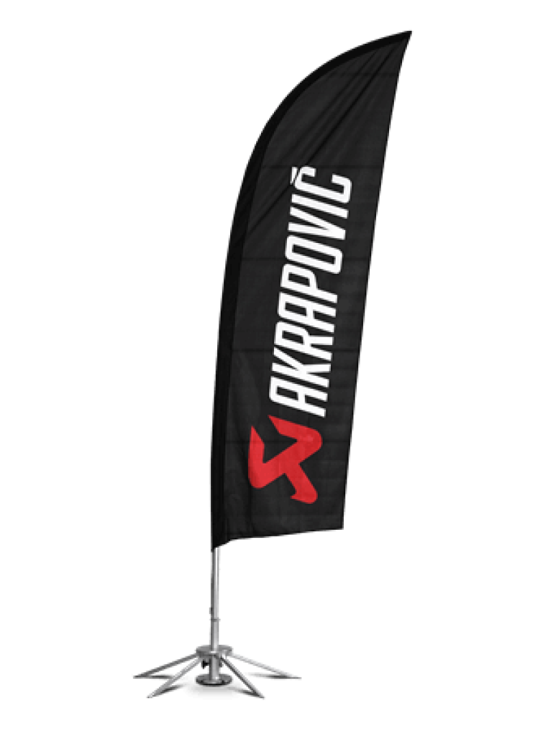 Akrapovic 801439 Self-standing flag set with tent flag kit