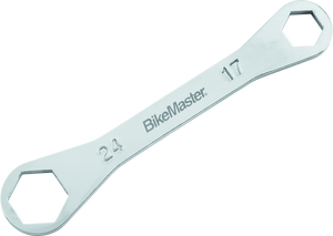 BikeMaster 150337 BikeMaster Rider Wrench - 24mm 6-pt x 17mm 6-pt